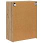 Preview: TV-Wandschrank Artisan-Eiche 59,5 x 31 x 80 cm Holzwerkstoff