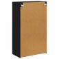 Preview: TV-Wandschrank Schwarz 59,5 x 31 x 100 cm Holzwerkstoff