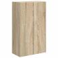 Preview: TV-Wandschrank Sonoma-Eiche 59,5 x 31 x 100 cm Holzwerkstoff