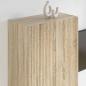 Preview: TV-Wandschrank Sonoma-Eiche 59,5 x 31 x 100 cm Holzwerkstoff