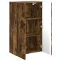 Preview: TV-Wandschrank Geräucherte Eiche 59,5 x 31 x 100 cm