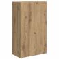 Preview: TV-Wandschrank Artisan-Eiche 59,5 x 31 x 100 cm Holzwerkstoff