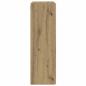Preview: TV-Wandschrank Artisan-Eiche 59,5 x 31 x 100 cm Holzwerkstoff