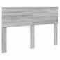Preview: Bettrahmen Graues Sonoma 140 x 190 cm Holzwerkstoff