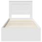 Preview: Bettgestell mit Schubladen mit Kopfteil Holzwerkstoff