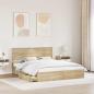 Preview: Aufbewahrungsbett Sonoma-Eiche 160 x 200 cm Holzwerkstoff