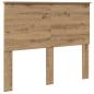 Preview: Bettrahmen Artisan-Eiche 135 x 190 cm Holzwerkstoff