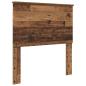 Preview: Bettrahmen mit Kopfteil Altholz 90 x 190 cm Holzwerkstoff