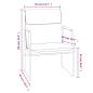 Preview: ARDEBO.de - Loungesessel Weinrot 55x64x80 cm Stoff