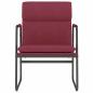 Preview: Loungesessel Weinrot 55x64x80 cm Stoff