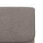 Preview: Loungesessel Taupe 55x64x80 cm Stoff