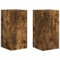 Preview: TV-Wandschrank 2 stk. Räuchereiche Holzwerkstoff