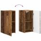 Preview: TV-Wandschrank Altholz 30 x 31 x 60 cm Holzwerkstoff