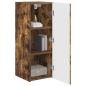 Preview: TV-Wandschrank Geräucherte Eiche 30 x 31 x 80 cm Holzwerkstoff