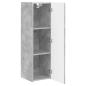 Preview: TV-Wandschrank Beton 30 x 31 x 100 cm Holzwerkstoff