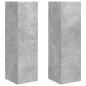 Preview: TV-Wandschrank 2 pcs Beton 30 x 31 x 100 cm Holzwerkstoff