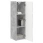 Preview: TV-Wandschrank 2 pcs Beton 30 x 31 x 100 cm Holzwerkstoff