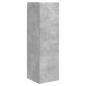 Preview: TV-Wandschrank 2 pcs Beton 30 x 31 x 100 cm Holzwerkstoff