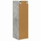 Preview: TV-Wandschrank 2 pcs Beton 30 x 31 x 100 cm Holzwerkstoff