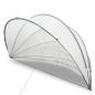 Preview: Pool-Dome Grau und Orange 430 x 430 x 210 cm