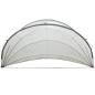 Preview: Pool-Dome Grau und Orange 430 x 430 x 210 cm