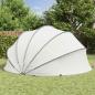 Preview: ARDEBO.de - Pool-Dome Grau und Orange 472 x 460 x 229 cm