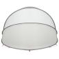 Preview: Pool-Dome Grau und Orange 500 x 500 x 236 cm