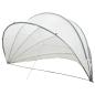 Preview: ARDEBO.de - Pool-Dome Grau und Orange 546 x 516 x 250 cm