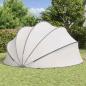 Preview: Pool-Dome Grau und Orange 546 x 516 x 250 cm