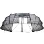 Preview: Poolzelt Kuppel Transparent 538 x 440 x 204 cm