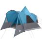 Preview: Teepee Zelt mit Dach mit Speicher Blau 720 x 465 x 295 cm
