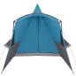 Preview: Teepee Zelt mit Dach mit Speicher Blau 720 x 465 x 295 cm