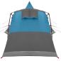 Preview: Teepee Zelt mit Dach mit Speicher Blau 720 x 465 x 295 cm