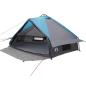 Preview: Teepee Zelt mit Dach Blau und Grau 490 x 410 x 210 cm