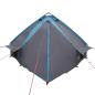 Preview: Teepee Zelt für 6 Personen Blau und Grau 431 x 366 x 185 cm