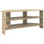 Preview: EckTVSchrank Sonoma-Eiche 102x40,5x45cm Holzwerkstoff