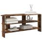 Preview: EckTVSchrank Geräucherte Eiche 102x40,5x45cm Holzwerkstoff