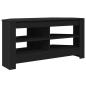 Preview: EckTVSchrank Schwarz 102x40,5x45cm Holzwerkstoff