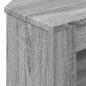Preview: EckTVSchrank Graues Sonoma 102x40,5x45cm Holzwerkstoff