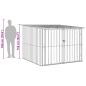 Preview: Fahrradspeicher 3 pcs Braun 216 x 207 x 158 cm Metall