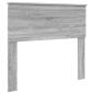 Preview: Bettrahmen Graues Sonoma 100 x 200 cm Massives Kiefernholz