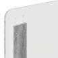 Preview: Bettrahmen Graues Sonoma 75 x 190 cm Massives Kiefernholz