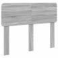 Preview: Bettrahmen Graues Sonoma 135 x 190 cm Holzwerkstoff