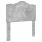 Preview: Bettrahmen mit Schubladen Beton Grau 90 x 190 cm Holzwerkstoff