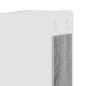 Preview: Bettrahmen Graues Sonoma 160 x 200 cm Holzwerkstoff