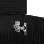 Preview: Badezimmerschrank Schwarz Eichen-Optik 100 x 38,5 x 46 cm