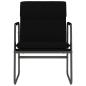 Preview: Loungesessel Schwarz 55x64x80 cm Stoff