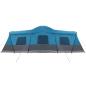 Preview: Zelt Blau 680 x 510 x 210 cm 185T Polyester mit PU-Beschichtung