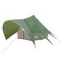 Preview: ARDEBO.de - Teepee Zelt mit Dach Grün und Grau 600 x 600 x 347 cm