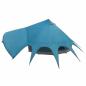 Preview: Teepee Zelt mit Dach Blau und Grau 600 x 600 x 347 cm